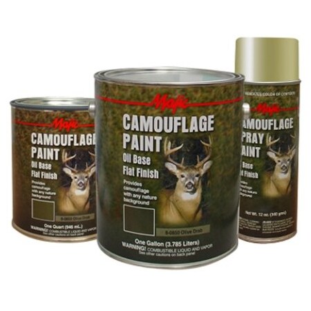 Majic Paints 8-20853 SPRAY 12OZ BARK GRAY CAMO 2427911